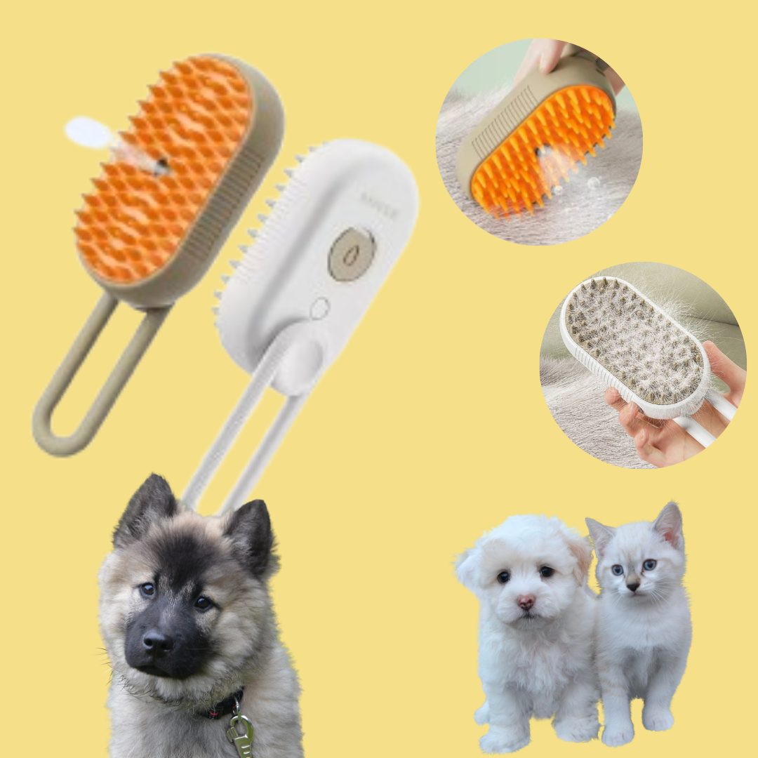 3 IN 1 Steam Pet Brush