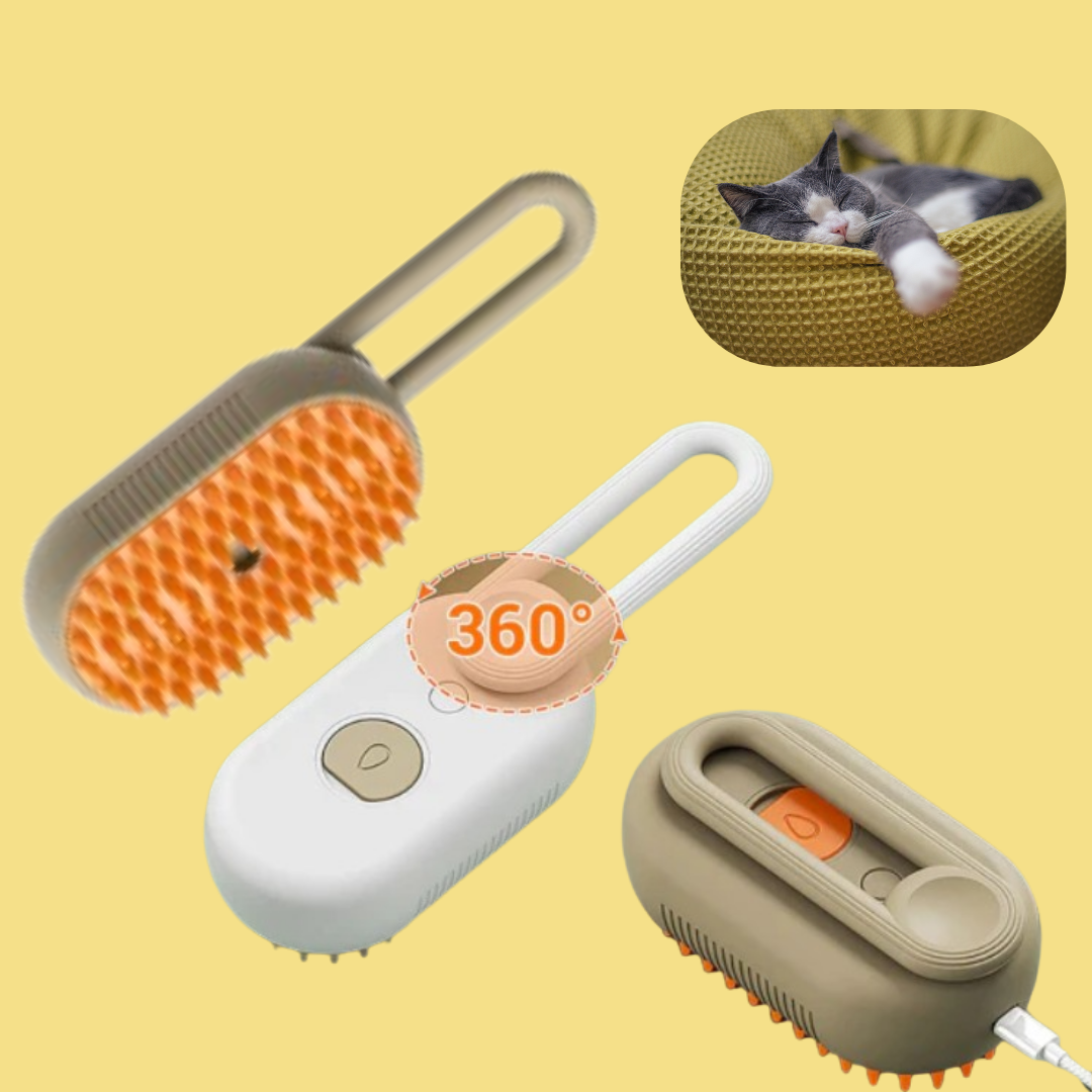 3 IN 1 Steam Pet Brush